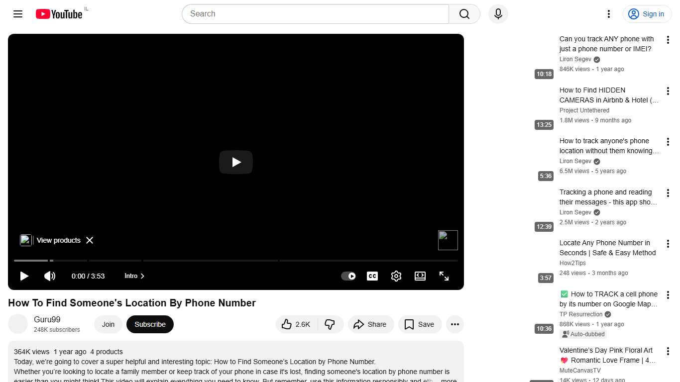 How To Find Someone's Location By Phone Number - YouTube